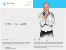 Tablet Screenshot of paideia.fi